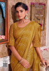 Asha 170 By Kalpatru Mosh Chiffon Lehriya Printed Sarees Wholesale Market In Surat